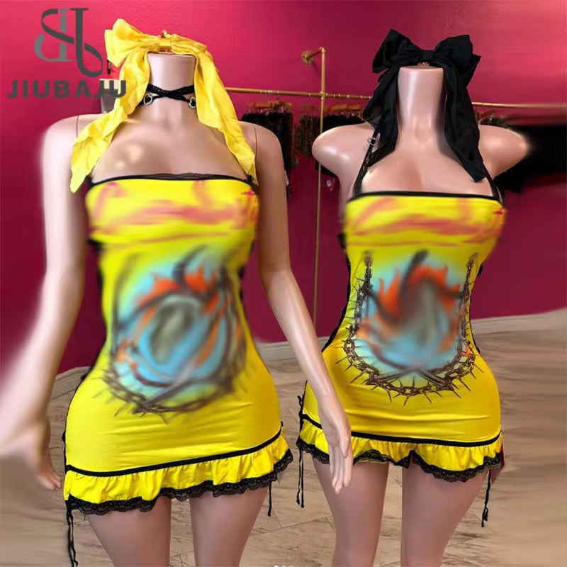 Naughty Dresses With Bows
