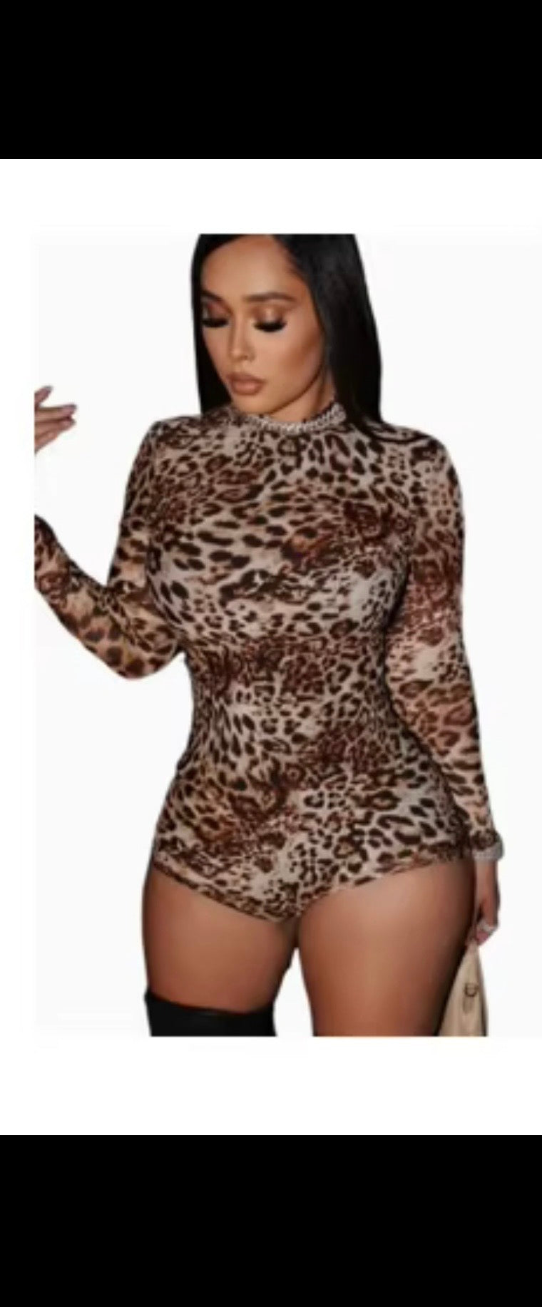 The Wild Attraction Leopard Romper