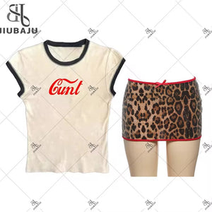 Cunt Skirt Set