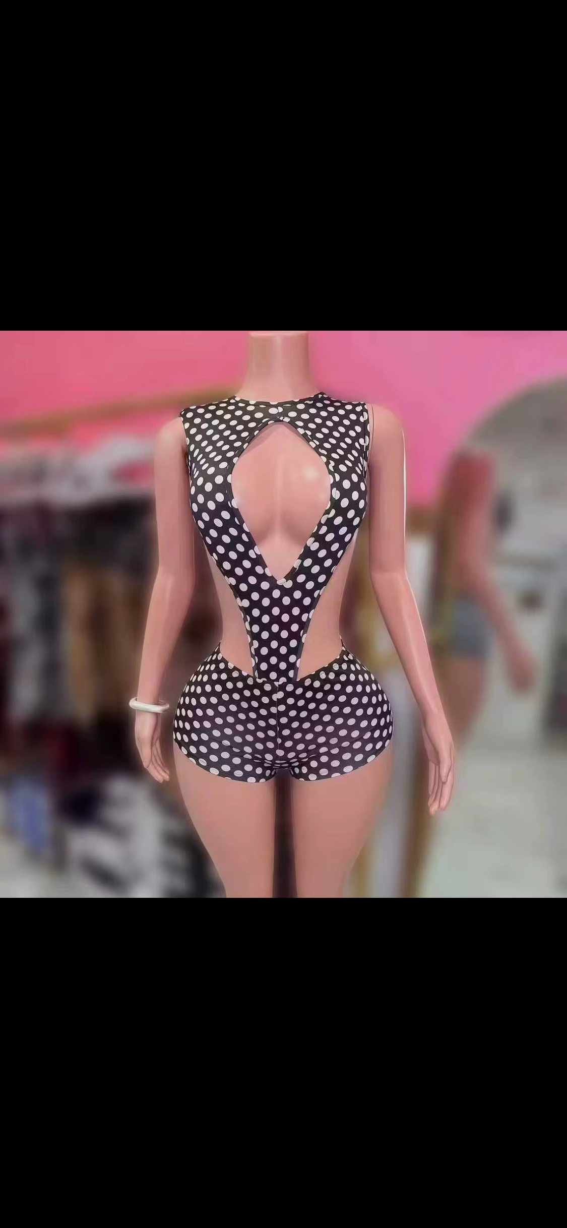 Polka Dot One-Piece