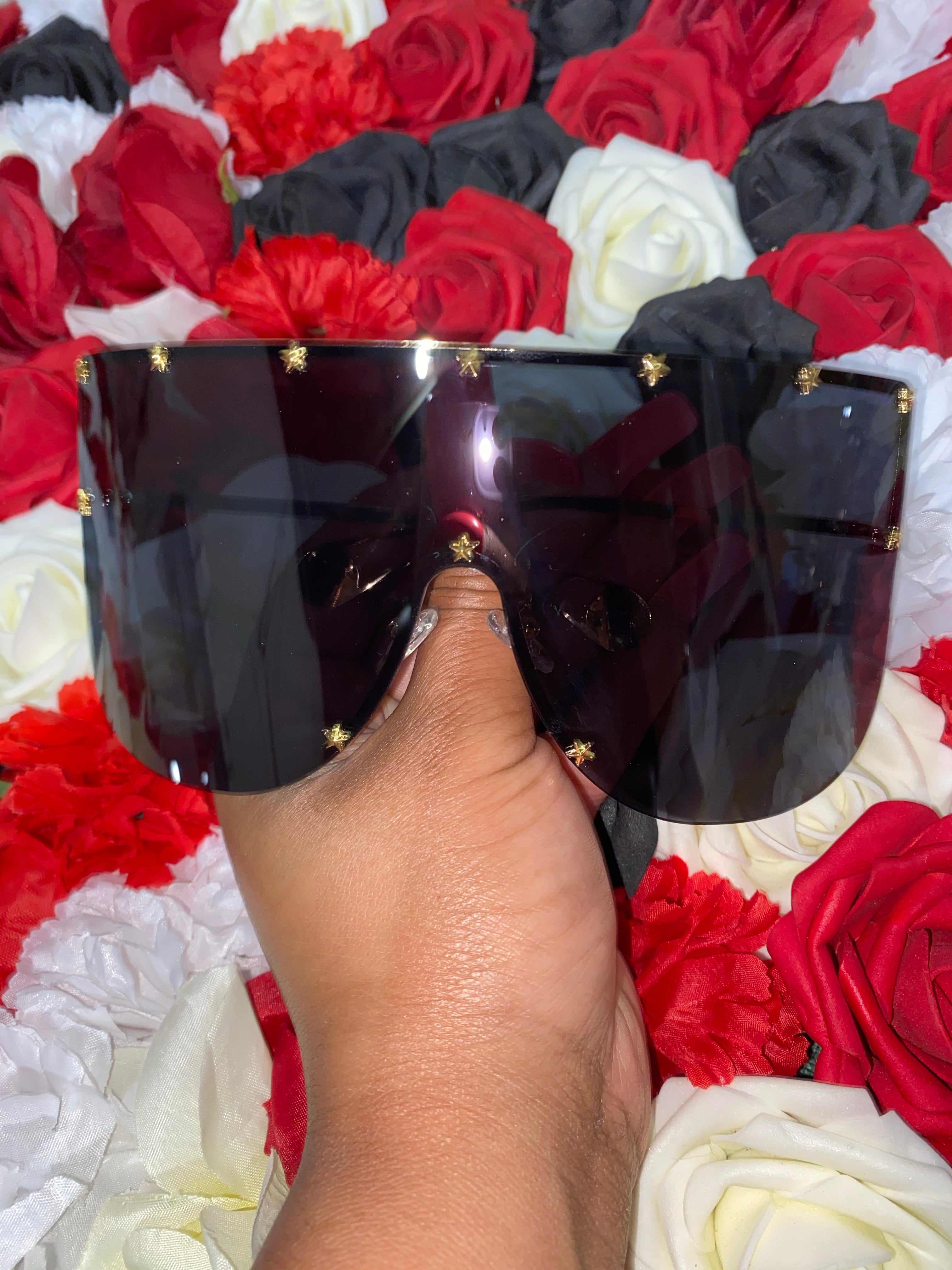 Oversized Shades With Stars